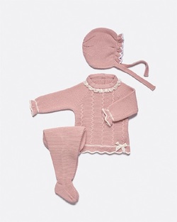 Knit set baby clothes  - JULIANA 