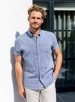 Pelle P Linen SS Shirt  - Pelle P