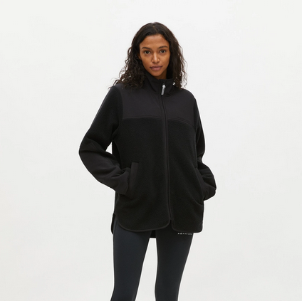 Røhnisch Phoebe Pile Jacket Black - Røhnisch