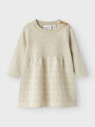 NBFOSILLA LS KNIT DRESS  - Name It