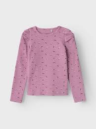 NMFOLINNE LS SLIM TOP  - Name It