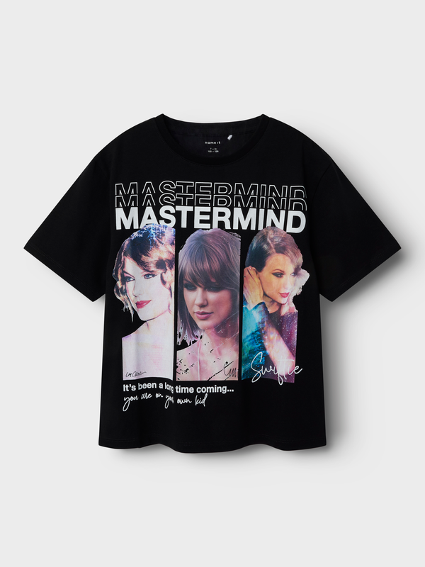 Name It TSwift Reg Top Sky Black - Name It