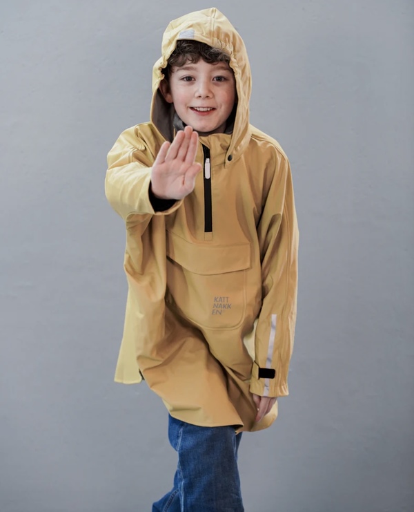 Kattnakken Regnponcho Barn og Junior Vêret Strå - Kattnakken
