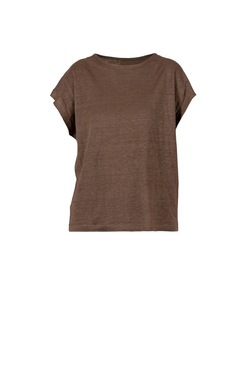 Blue AneBell Linen Blouse  - Blue Sportswear