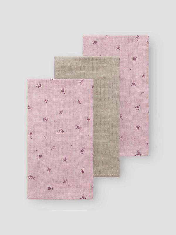 Name It Happy Nappies 3-pk Light Lilac - Name It