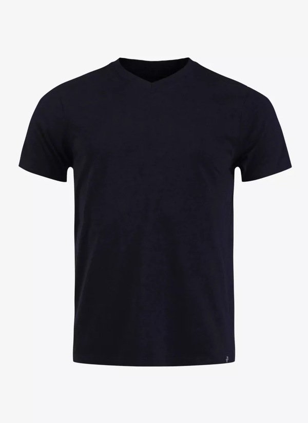 Pelle P Crew V-Tee DK Navy Blue - Pelle P