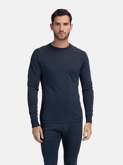 Tufte M Bambull Long Sleve Sky Captain - Tufte