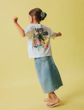 Name It Momi Squish SS RLX Top BRIGHT WHITE - Name It