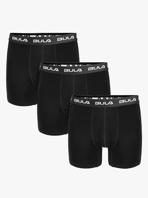 Bula Frame 3pk Boxers Black - Bula