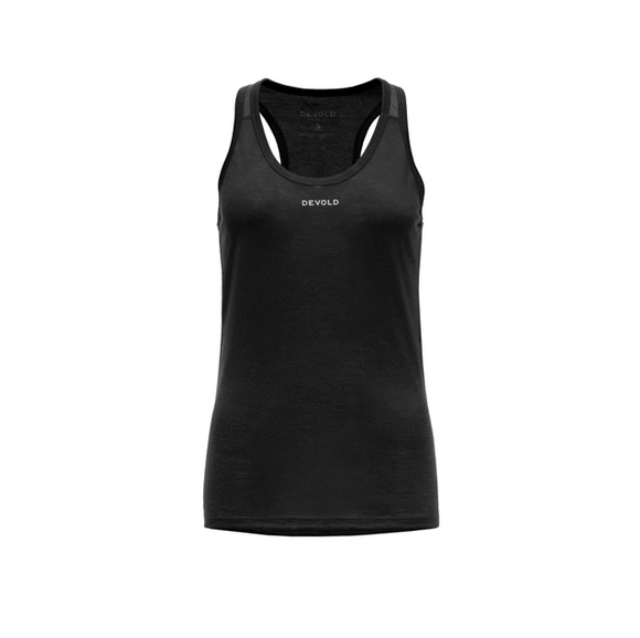 Devold Running Merino 130 Tank Wmn Black - Devold
