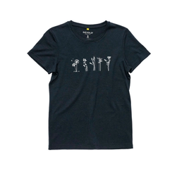 Devold Classic Flowers Tee Ink - Devold