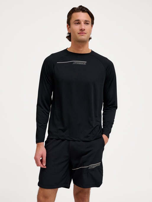 Hummel Court Light Weight T-shirt Black - Hummel