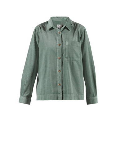Blue Gas Corduroy Shirt Dusty green - Blue Sportswear
