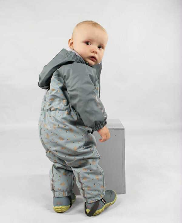 Kattnakken Babyregndress Pytt Tolvmeterskogen Hav - Kattnakken