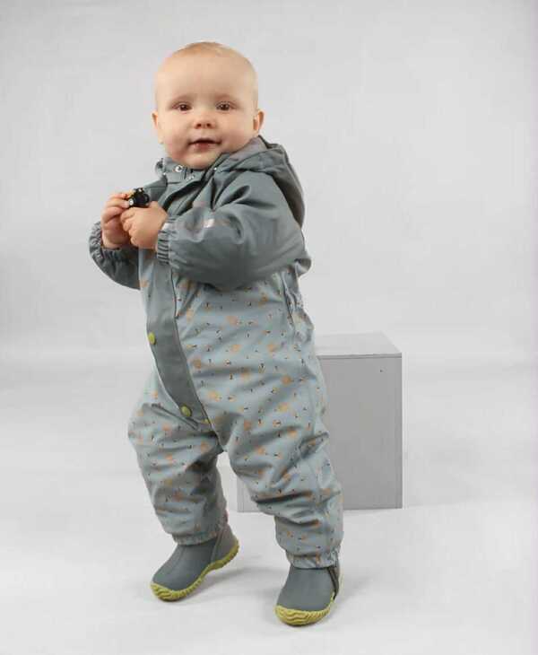 Kattnakken Babyregndress Pytt Tolvmeterskogen Hav - Kattnakken