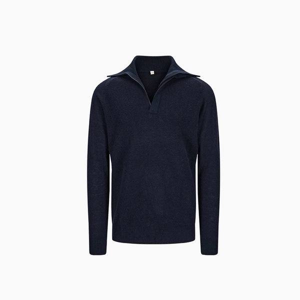 Tufte Robin Stitch Half Zip M Sky Captain - Tufte