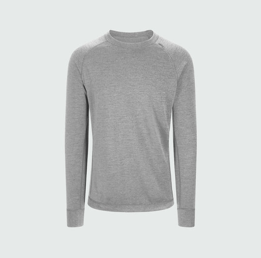 Tufte Men's Bambull Crew Neck High-Rise Melange - Tufte
