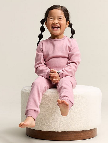 Gullkorn Grana Ull bukse Tåkerosa - Gullkorn Design