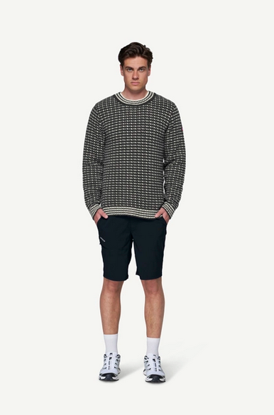 Devold Islender Refined Sweater Ink/Offwhite - Devold