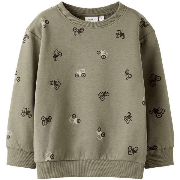 Name It Nivano Ls Nreg Sweater Dusty Olive - Name It