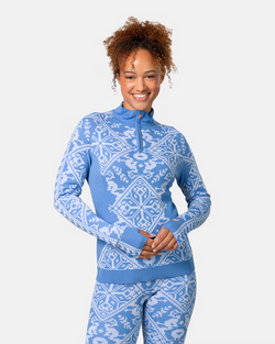 Kari Traa Saga Half Zip Sea - Kari Traa