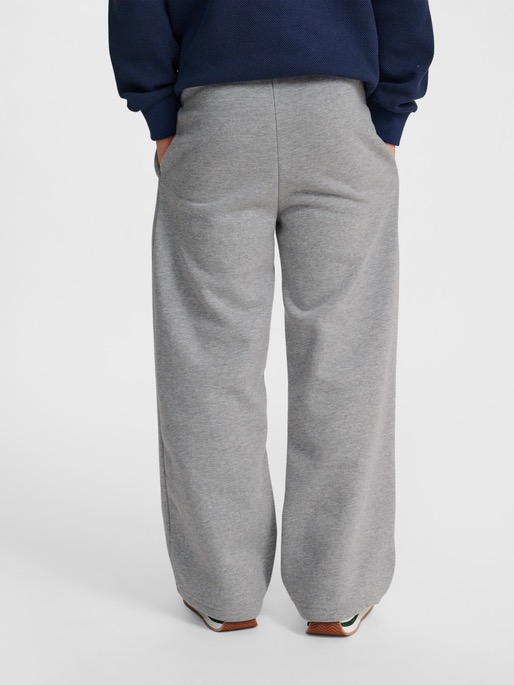 Hummel Jr Loose Sweatpants Bee GREY MELANGE - Hummel