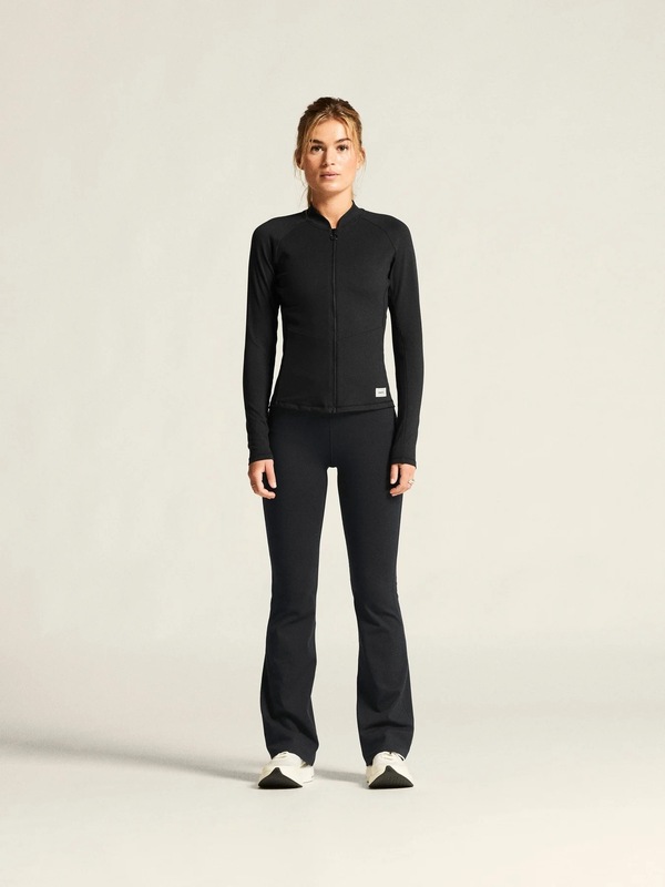 Craft Collective Zip Sweater W Black - Craft