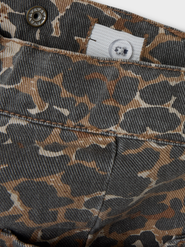 Name It Rose Wide Twill Pant Leo Washed - Name It