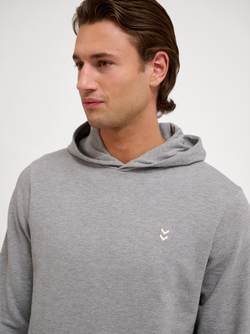 Hummel Pulse Sweat Hoodie GREY MELANGE - Hummel