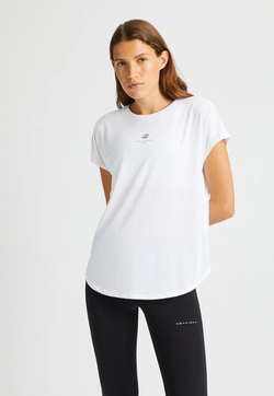 Røhnisch Motion Loose Tee White - Røhnisch