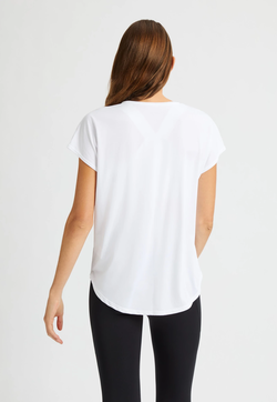 Røhnisch Motion Loose Tee White - Røhnisch