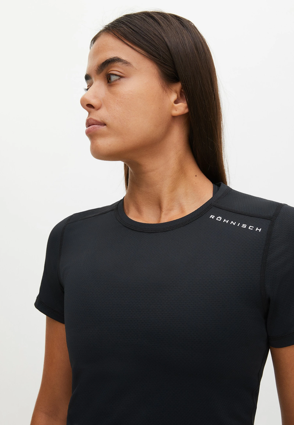 Røhnisch Jacquard Tee Black - Røhnisch