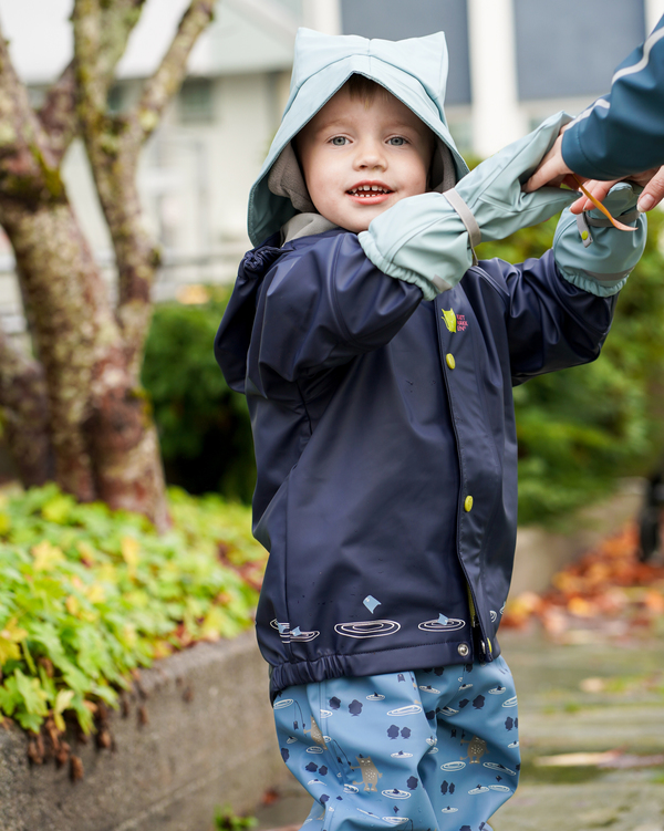 Kattnakken Regnsett Plask Marine - Kattnakken