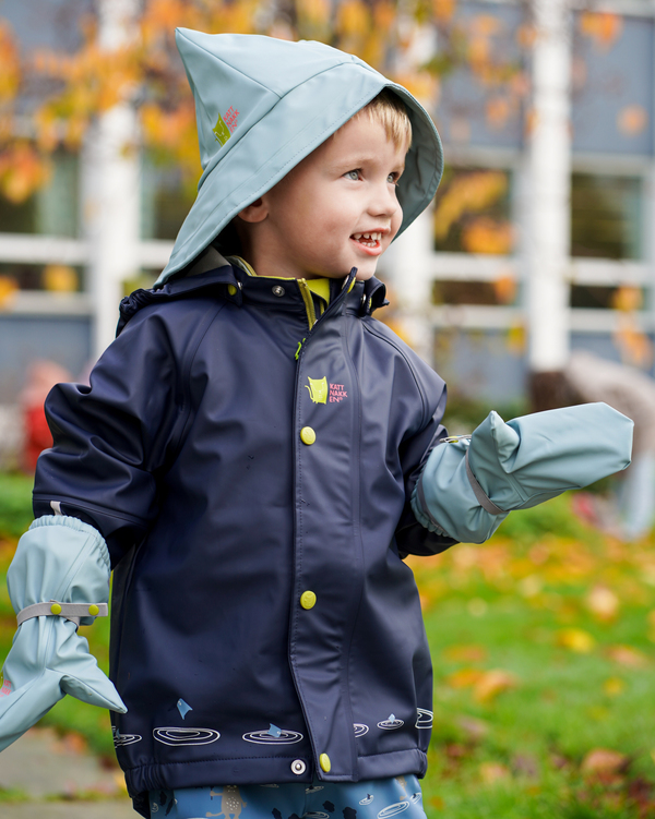 Kattnakken Regnsett Plask Marine - Kattnakken