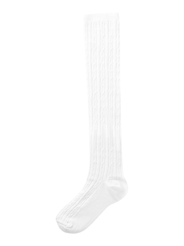 Name It Tecla Overknee Sock BRIGHT WHITE - Uspesifisert