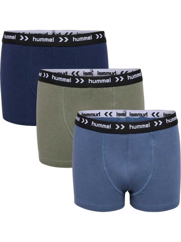 Hummel Nalle Boxers 3-pk Bering Sea - Hummel