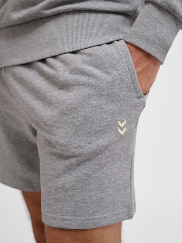 Hummel Pulse Sweat Shorts GREY MELANGE - Hummel