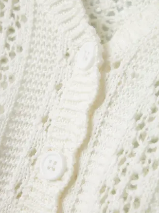 Name It Tana Knit Card BRIGHT WHITE - Name It