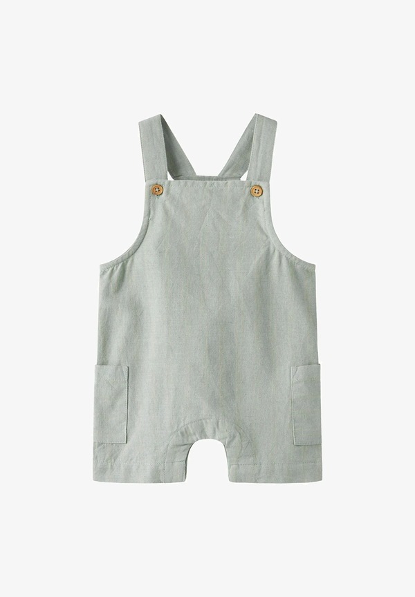 Name It Halom Short Overall Slate - Name It