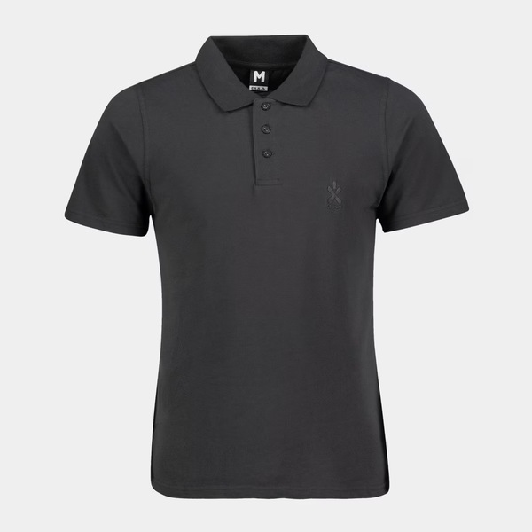 Bula Breeze Polo Shirt Black - Bula