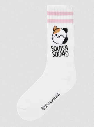 Name It Momsa Squish Tennis Sock Bright White/Cameo Pink - Name It