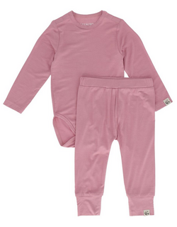 Gullkorn Vennen Baby Sett Støvrosa  - Gullkorn Design