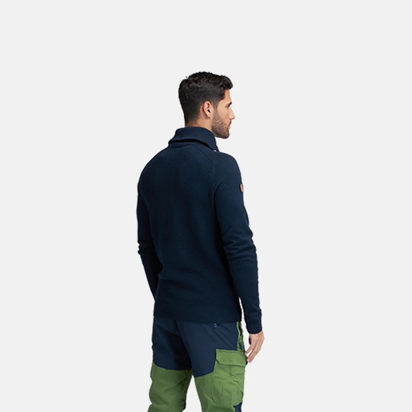 Tufte Robin Stitch Half Zip M Sky Captain - Tufte