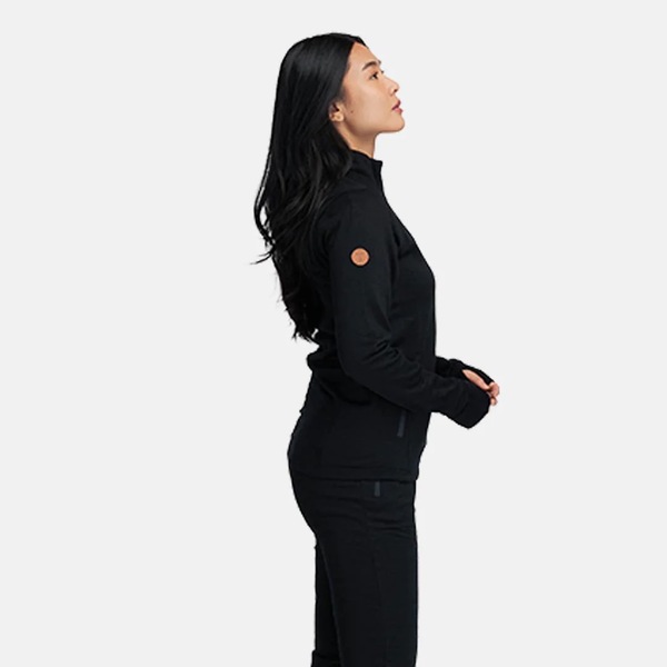 Tufte Falcon Merino Wool Jacket W Black - Tufte