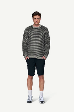 Devold Islender Refined Sweater Ink/Offwhite - Devold